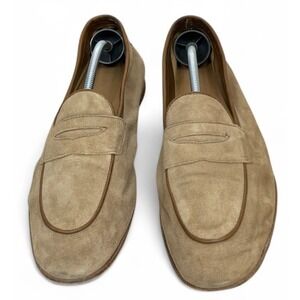 Suitsupply Suede Loafers Tan Beige 42 US 9